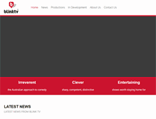 Tablet Screenshot of blinktv.com.au